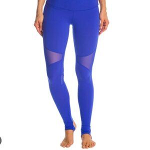 LIKE NEW ALO Coast Stirrup Yoga Leggings - Blue Med